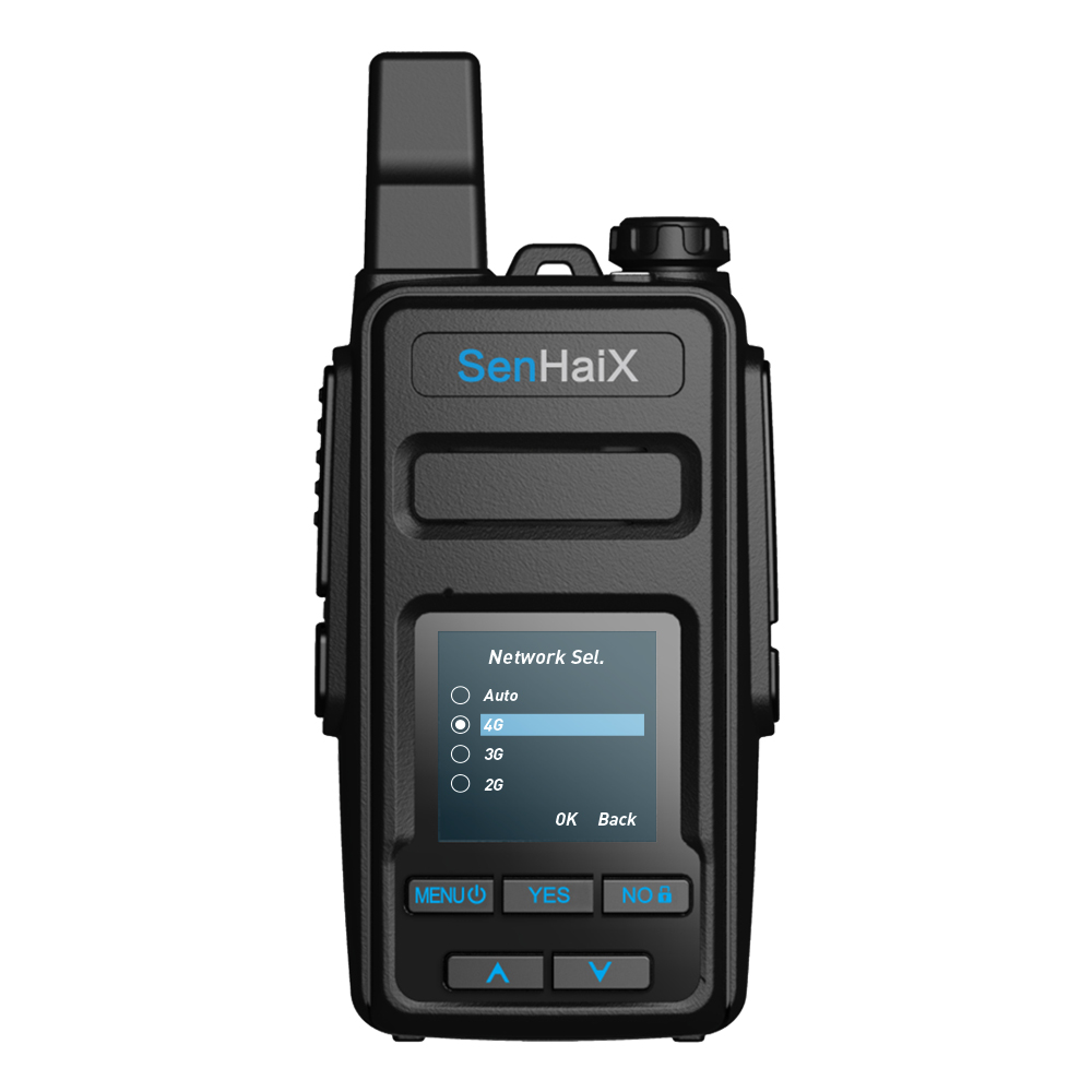 GPS ポジショニングを備えた 4G PoC 双方向ラジオ
