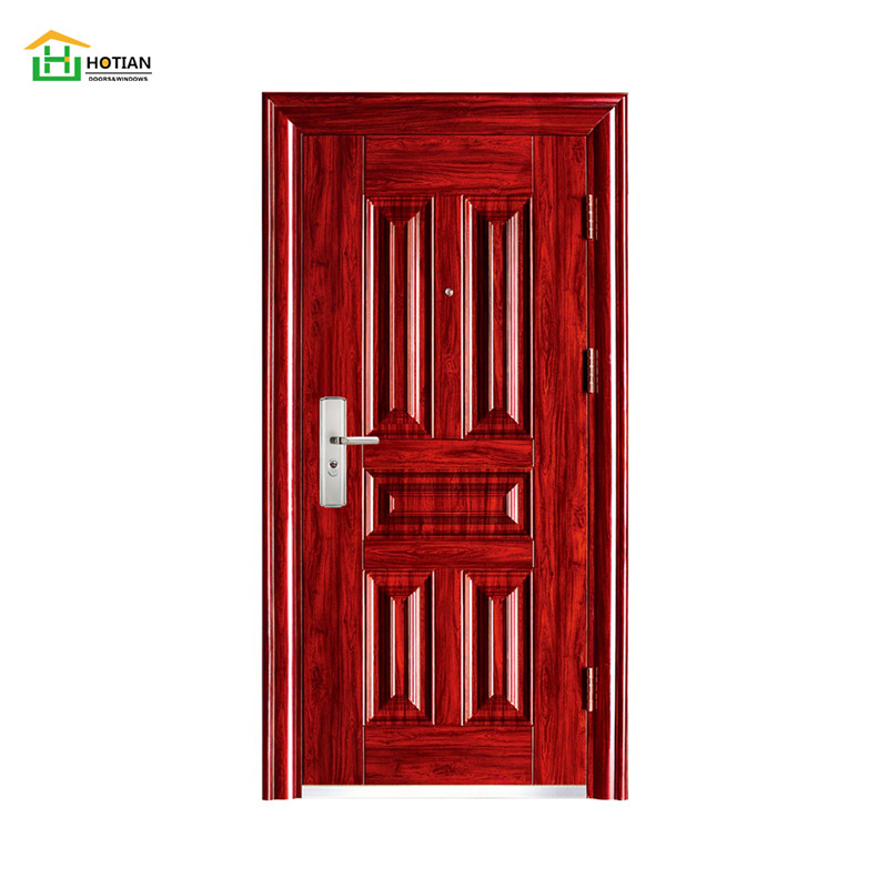 移動式住宅の鋼鉄ドアの外部のセキュリティ ドアの中国の製造からの現代設計
