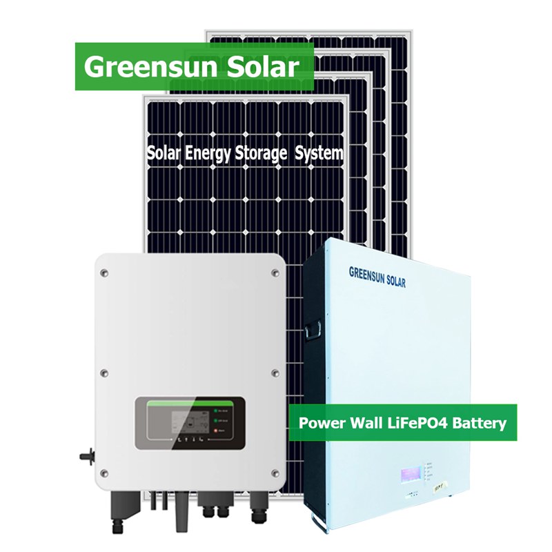 屋上太陽光発電システム 3KW 5KW 6KW 8KW ホーム エネルギー貯蔵ソーラー システム
