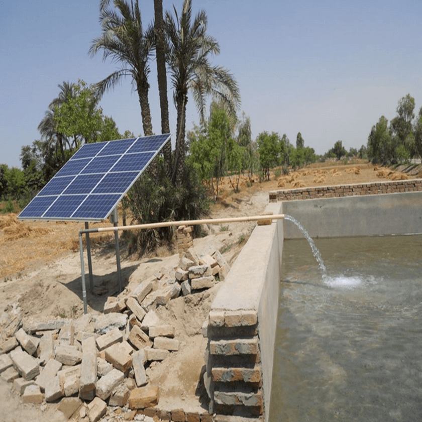 太陽熱温水ポンプ灌漑システム