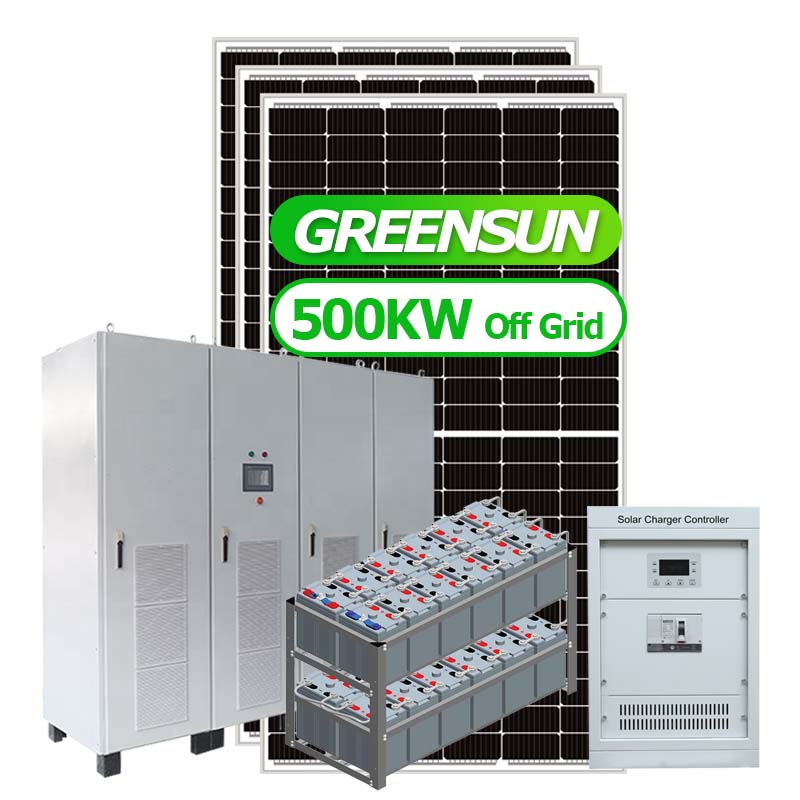 オフグリッド太陽光発電システム 500 KW ソーラープロジェクト 200KW 300KW 500KW 商用ソーラーシステム
