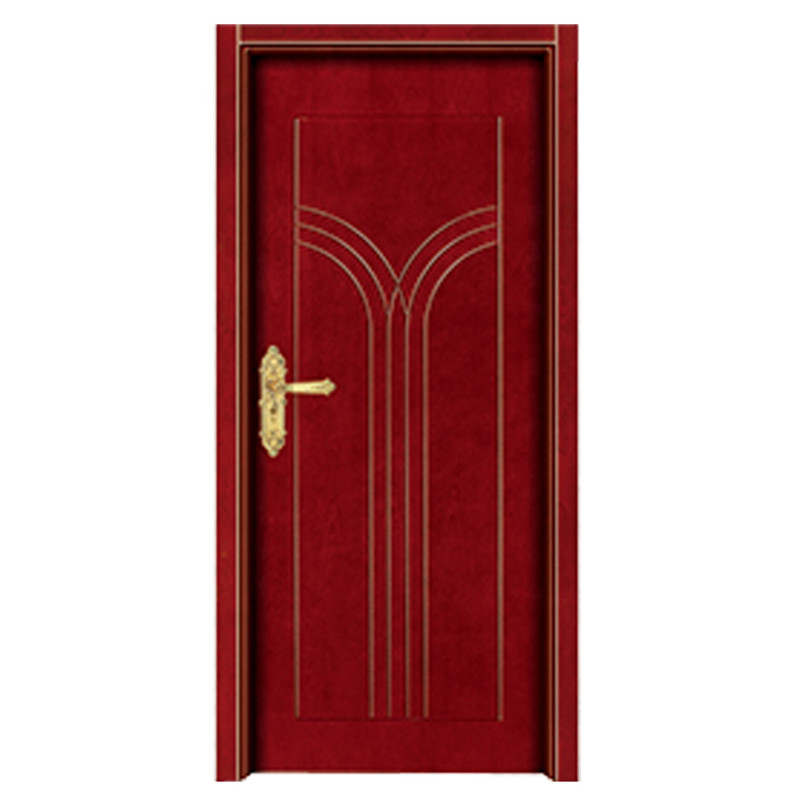 熱い販売の寝室の沈黙の木製のドアの家の使用研究のメラミン木製のドアの内部の無垢材のドア
