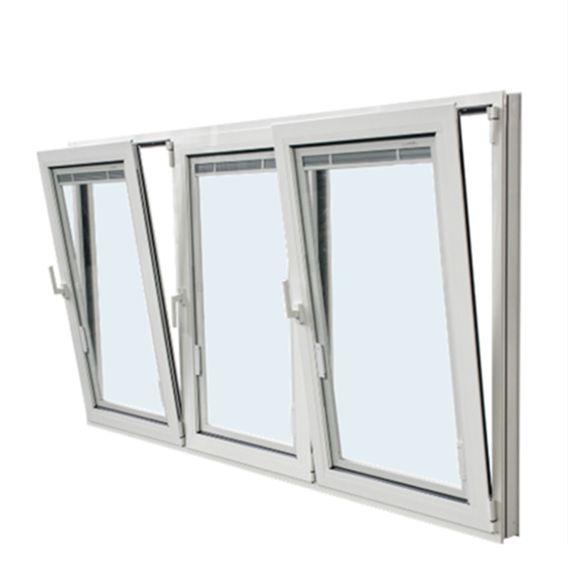ポリ塩化ビニールの窓枠を傾けて回す使用される窓の塩ビ