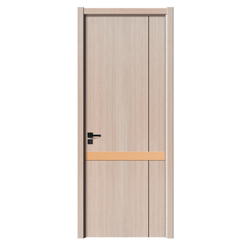 高品質のインテリア自然色メラミン木製ドアの寝室のドア木製インテリア ドア デザイン
