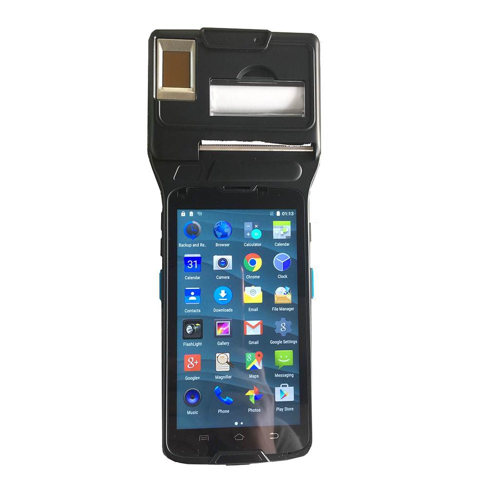 FBI認定のサーマルプリンター付き4G指紋スマートフォン
