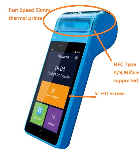 4G Android マイクロファイナンス MPOS