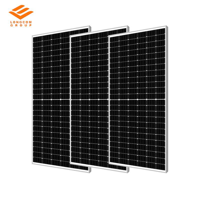 ハーフカット単結晶G1セル435W高効率太陽電池PVソーラーパネル単結晶家庭用太陽光発電システム
