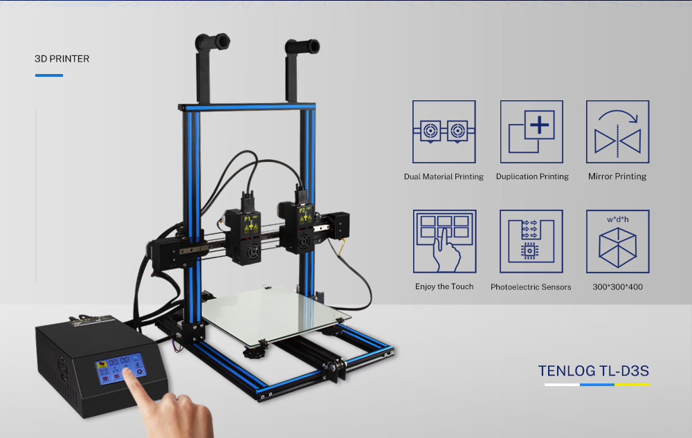 TENLOG D3S DMP 3Dプリンター機能