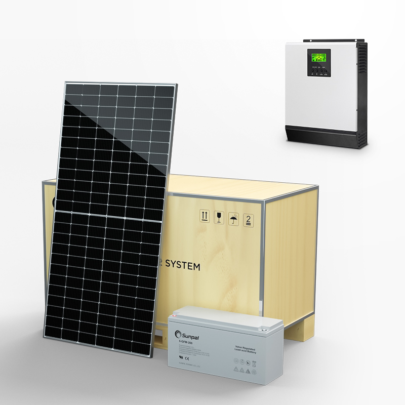 ホーム 再生可能エネルギー オフグリッド 太陽光発電システム
