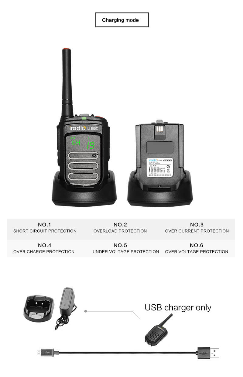 業務用UHF携帯ラジオ