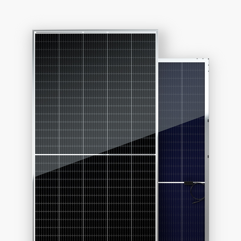 商用 PERC モノラル ダブル ガラス両面 PERC 太陽光発電ソーラー パネル 500w
