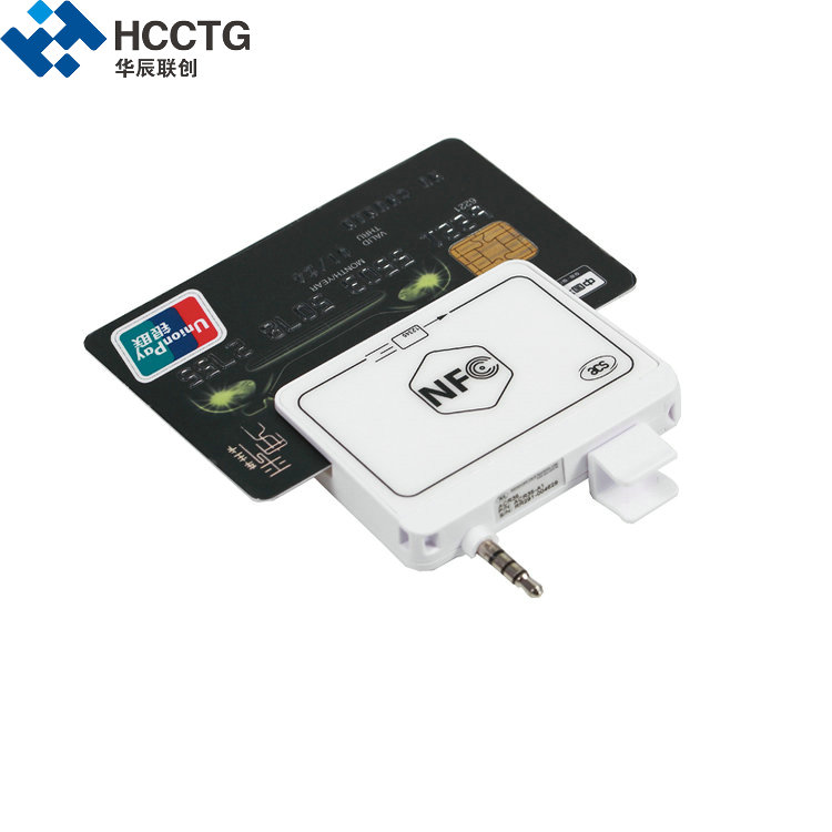 ポータブル スマート接触/非接触 NFC モバイル メイト カード リーダー
