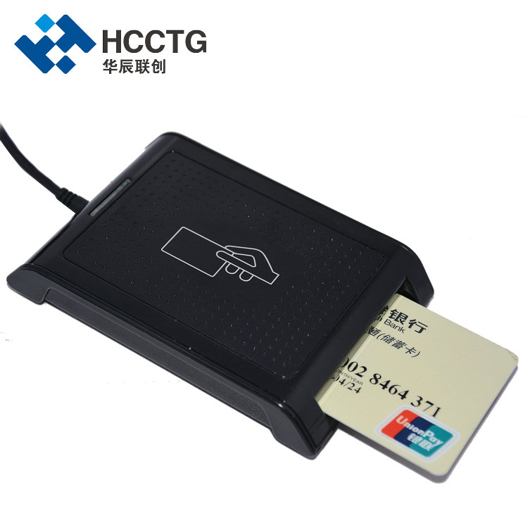 デュアル インターフェイス SAM スロット リーダー接触 + 非接触チップ IC スマート カード リーダー HD5
