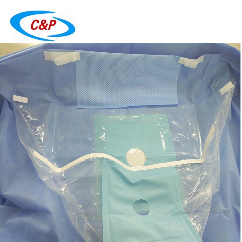 アームボード カバーが付いている生殖不能の SMS の整形外科の膝の関節鏡検査の外科用ドレープ
