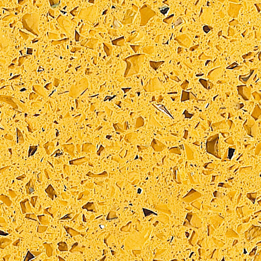 OP1802 キャビネットの台所の上の星の黄色の人工的な水晶
