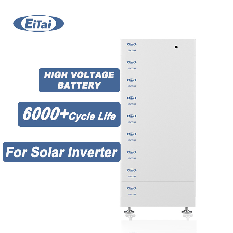 EITAI 500v 高電圧 Lifepo4 バッテリー 30kwh 10KWH 20KWH 30KWH ハイブリッドシステム用太陽電池
