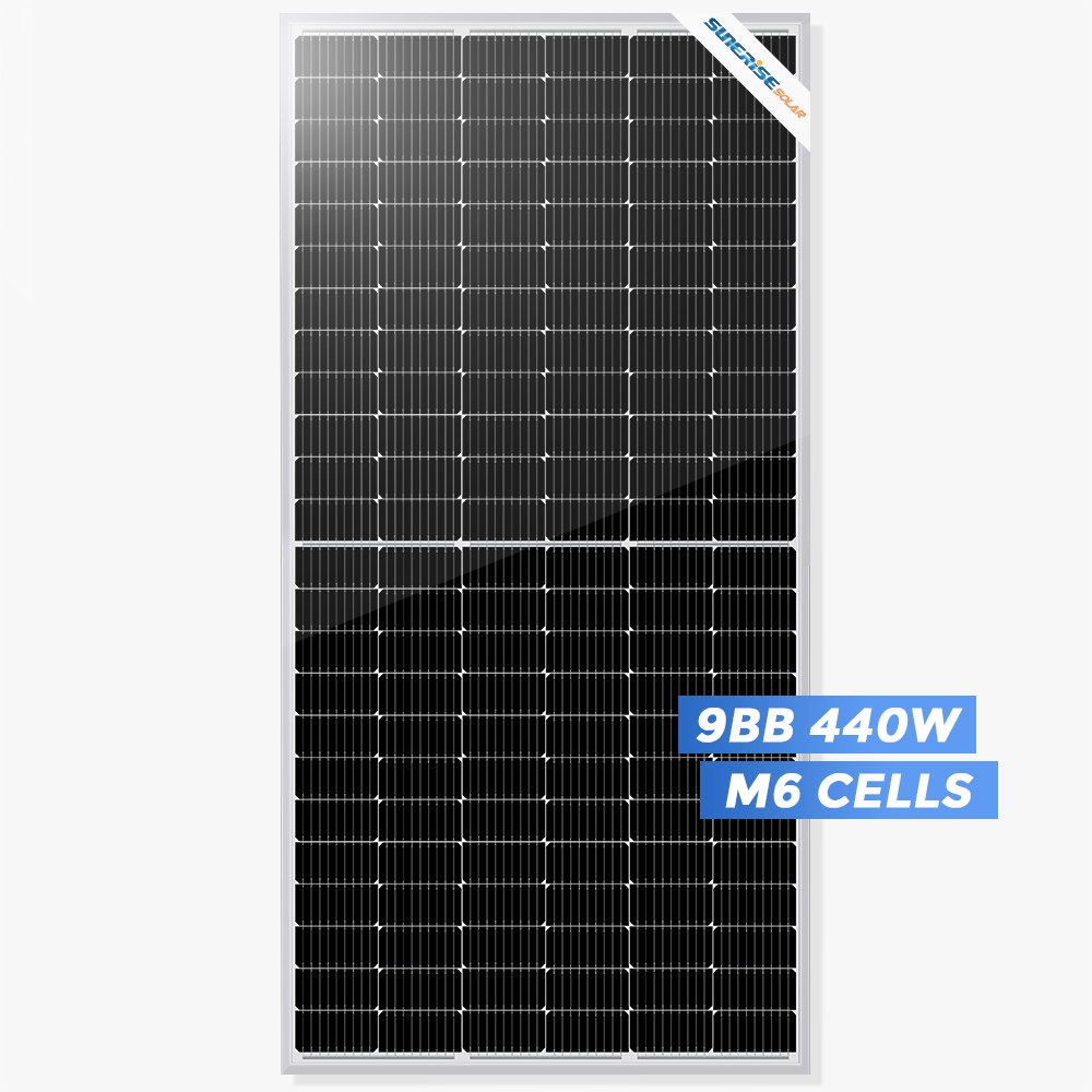 Perc Half Cut テクノロジーを採用した 440 ワットのソーラーパネル
