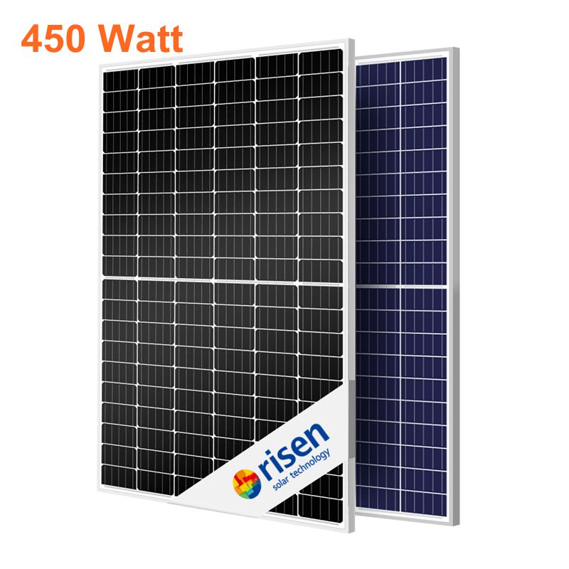 Risen ソーラー パネル 450W ハーフ セル単結晶 PV モジュール 430W 440W 450Watt 販売用
