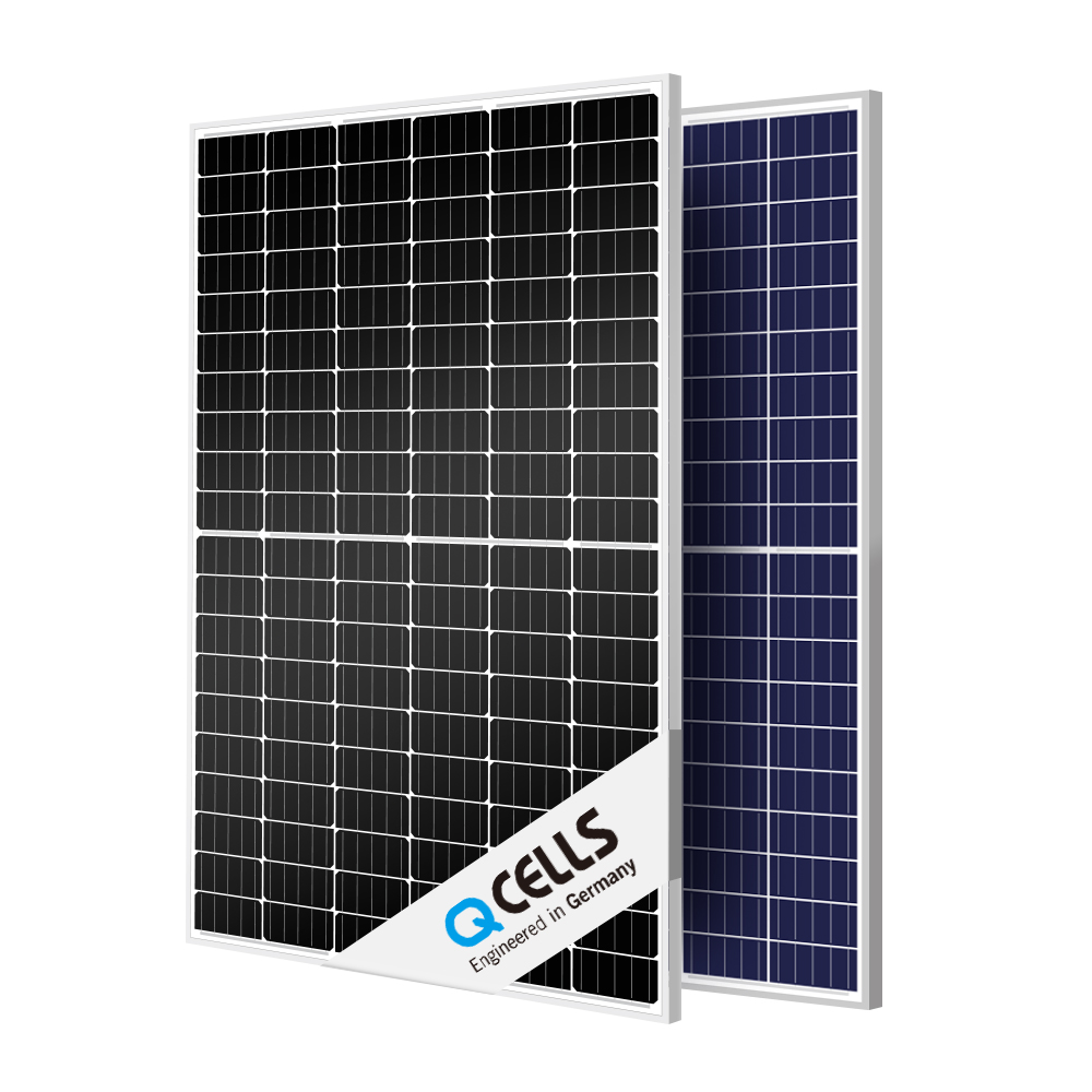 Q CELLS 太陽光発電ソーラーパネル 470W 480W 485W 両面 156 セル Hanwha Q.Peak Duo XL G10 PV モジュール
