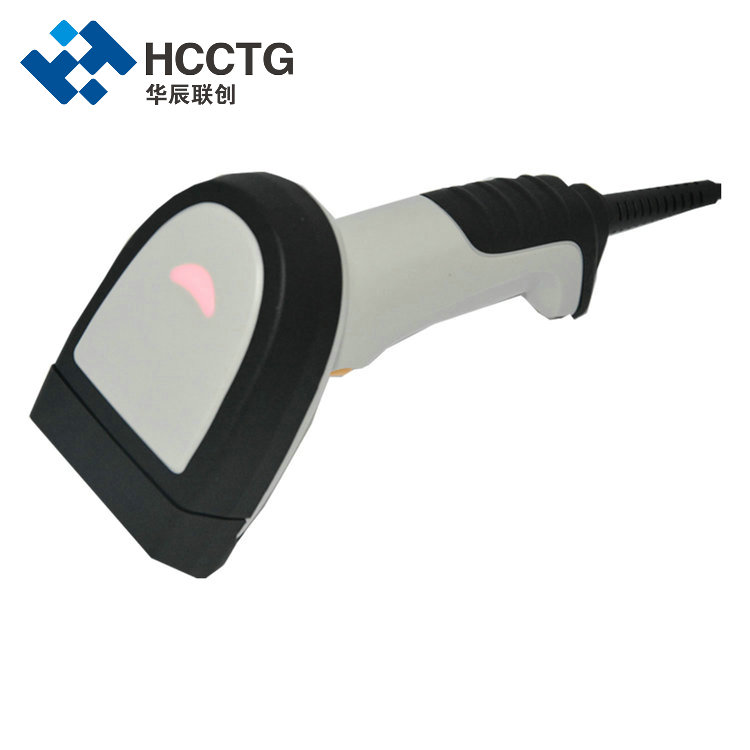 紙のバーコード HS-6203 に最適な産業用 USB ハンドヘルド 1D/2D バーコード スキャナ
