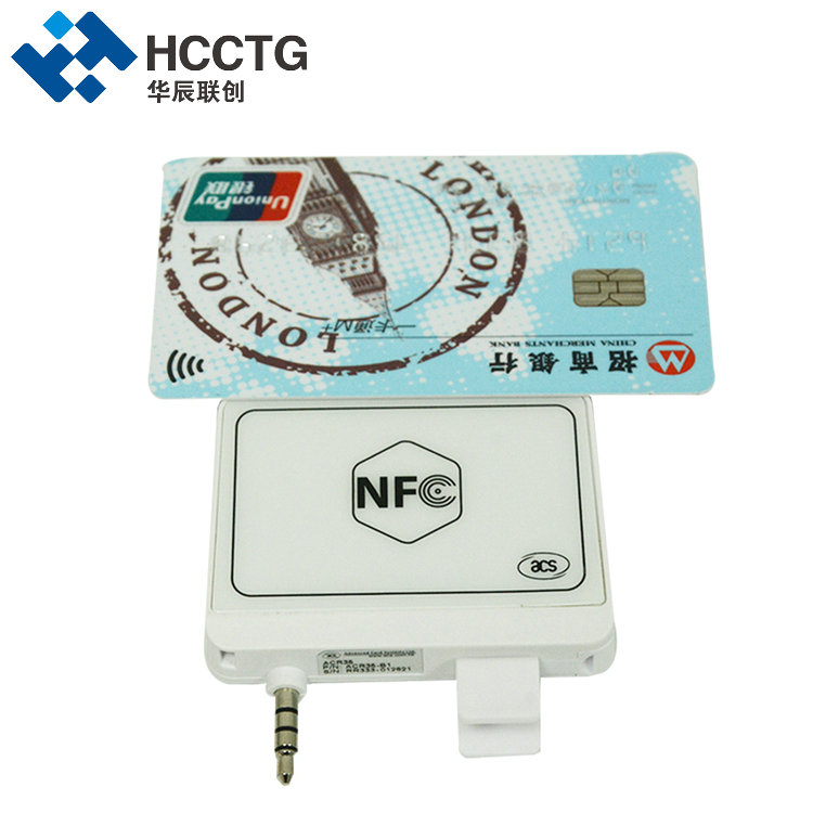 3.5mm オーディオ ジャック インターフェイス NFC モバイル カード リーダー ACR35-B1
