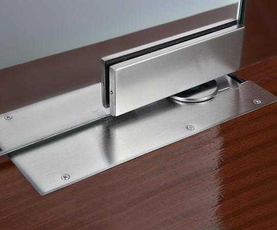 新しいスタイルのアルミ ガラス ピボット エントリー スプリング ドア クローザー
