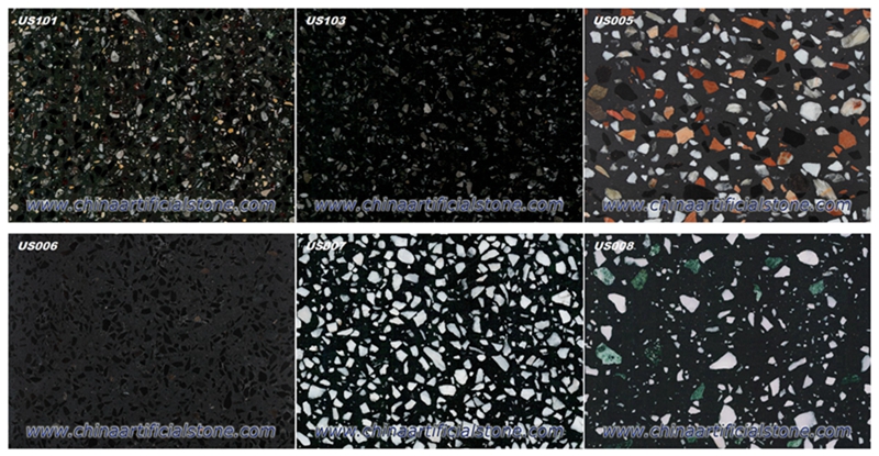 Black Terrazzo