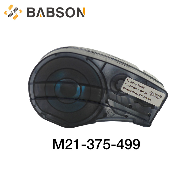 互換性のある M21-375-499-YL Brady ビニール ラベル テープ用 Black On Yellow Brady LAB ラベル プリンター テープ用
