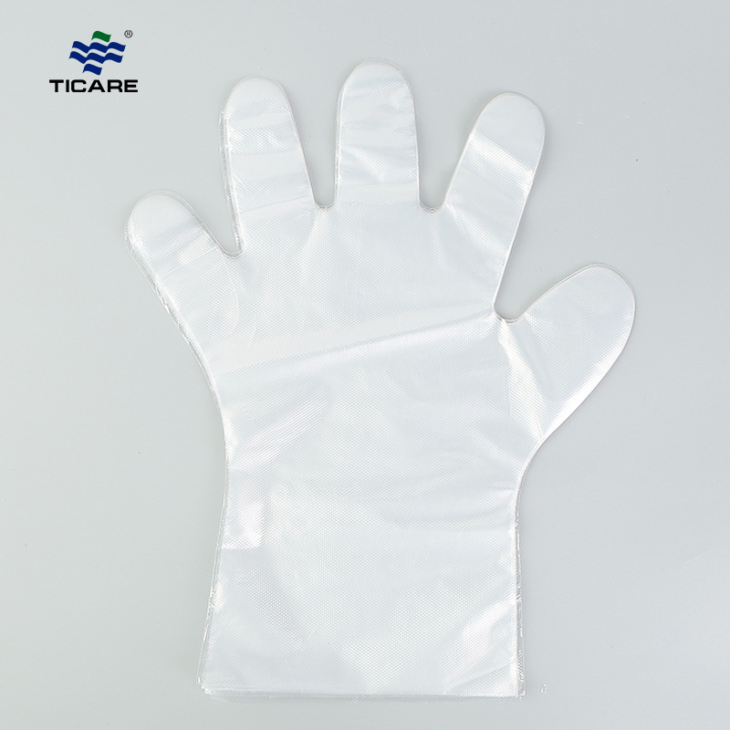 使い捨てプラスチックポリ手袋 Lサイズ クリア
