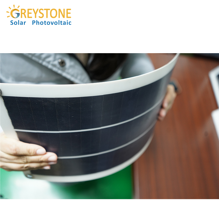 Greystone 10W シングル オーバーラップ ソーラー モジュール フレキシブル ソーラー パネル USB コネクタ付き
